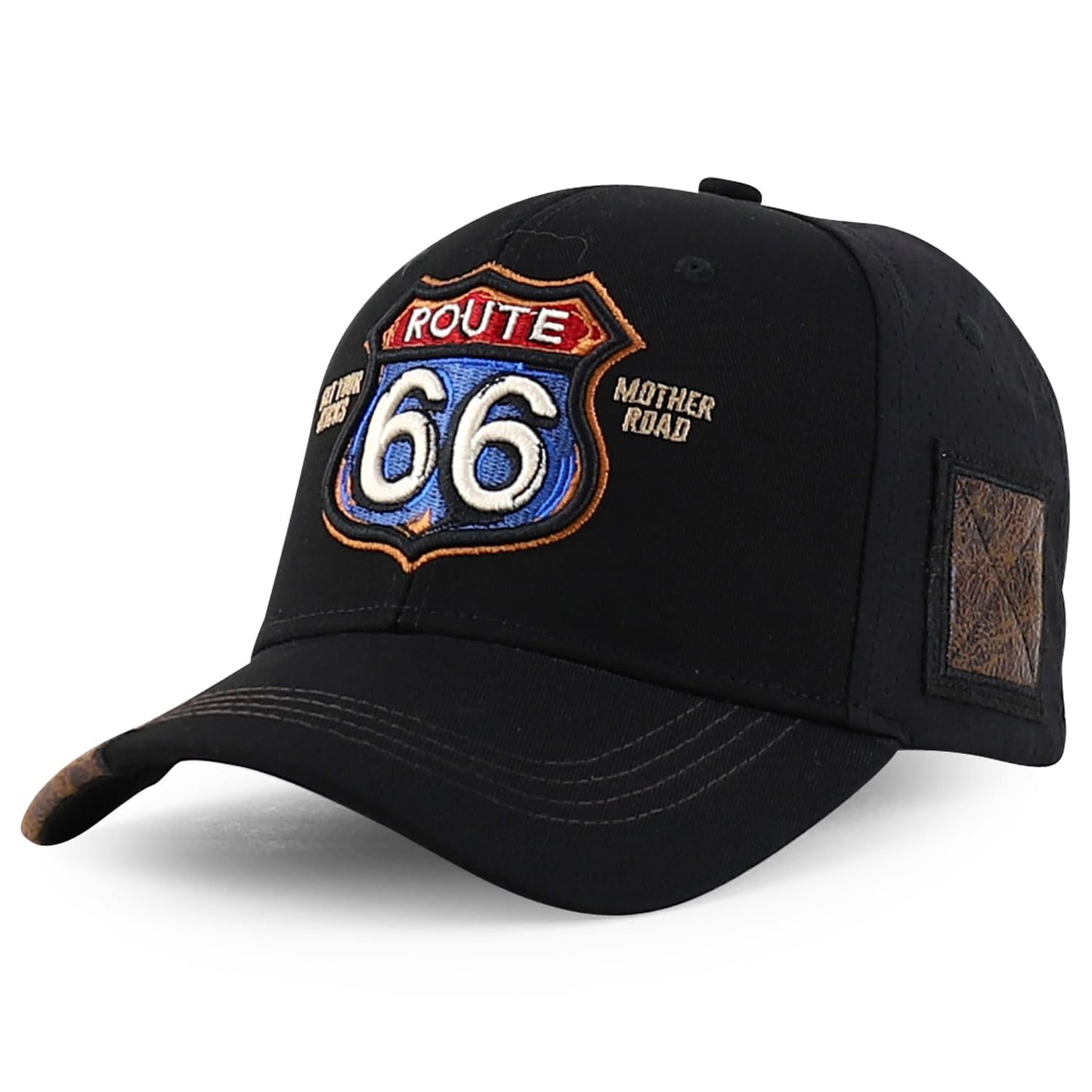 Route 66 - 3D Embroidered Cap