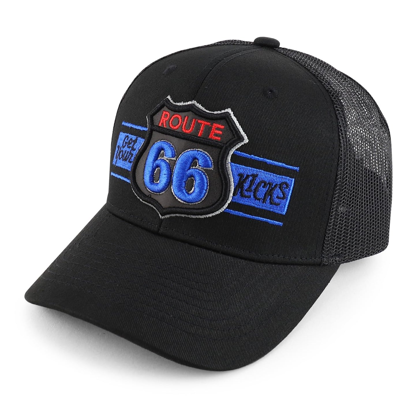 Route 66 - 3D Embroidered Cap