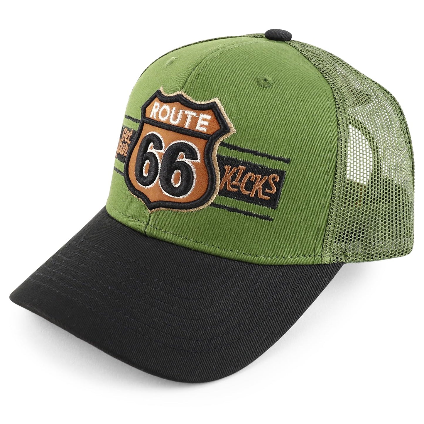 Route 66 - 3D Embroidered Cap