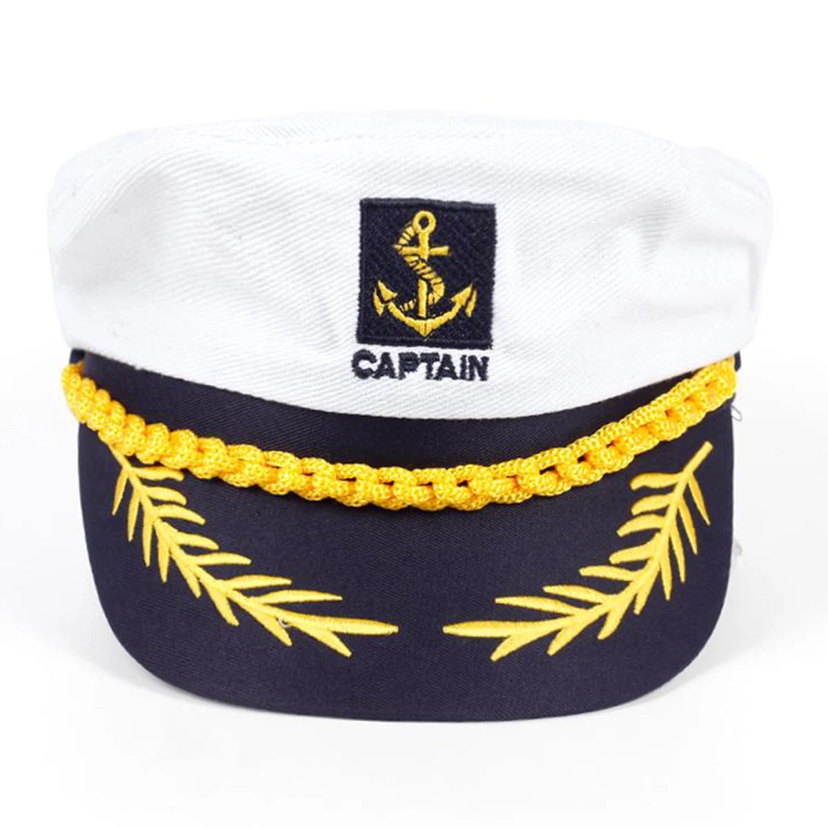 Captain Cap – Embroidered Fitted Hat