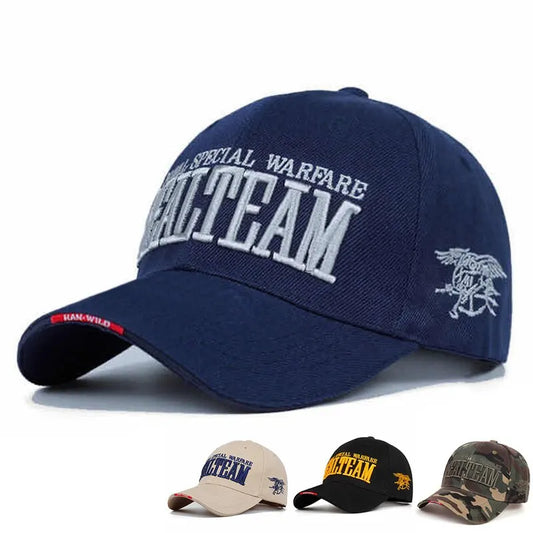 Seal Team – Embroidered Fitted Cap