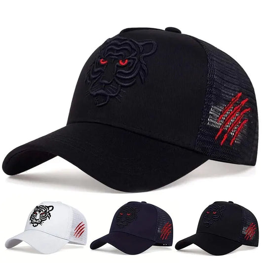 Tiger – Embroidered Fitted Cap