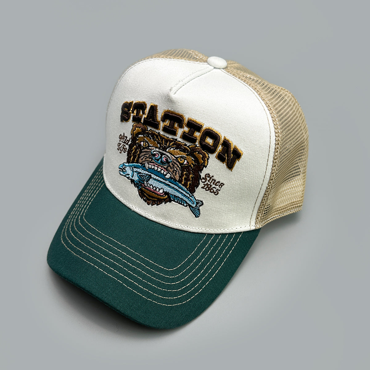 Fisherman's Bay Station -Embroidered cap