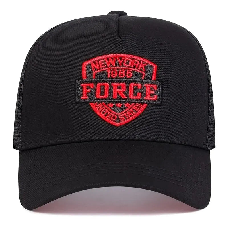 New York Force – Embroidered Fitted Cap