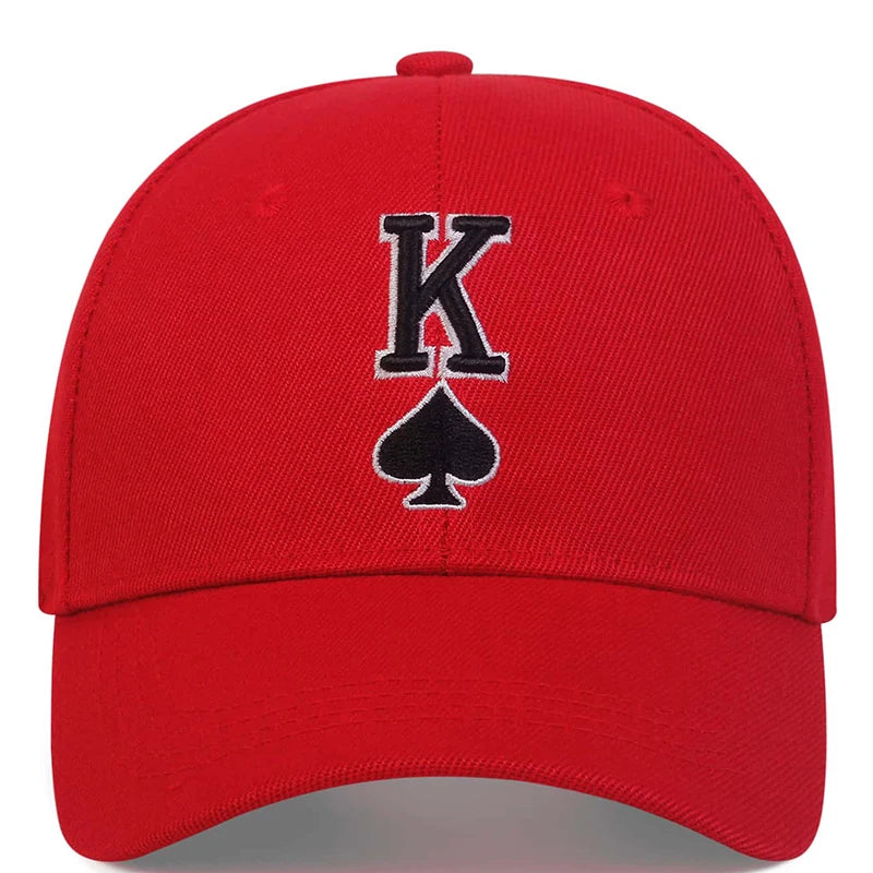 King of Spade – Embroidered Fitted Cap