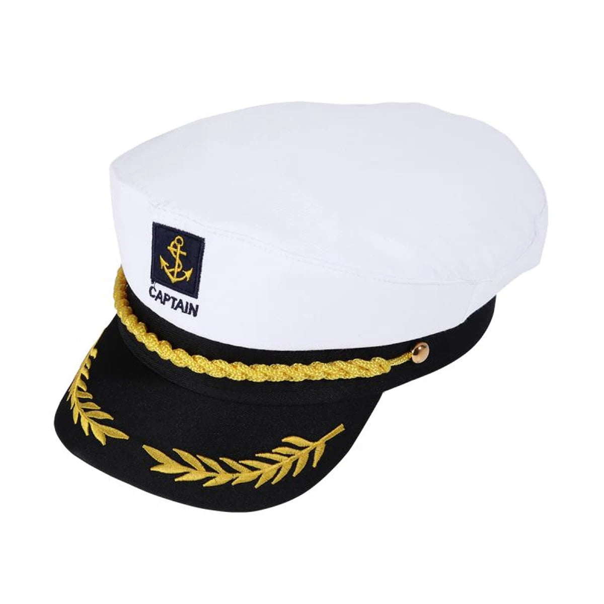 Captain Cap – Embroidered Fitted Hat