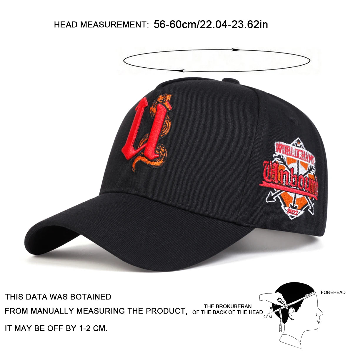 Unbound – Embroidered Fitted Cap