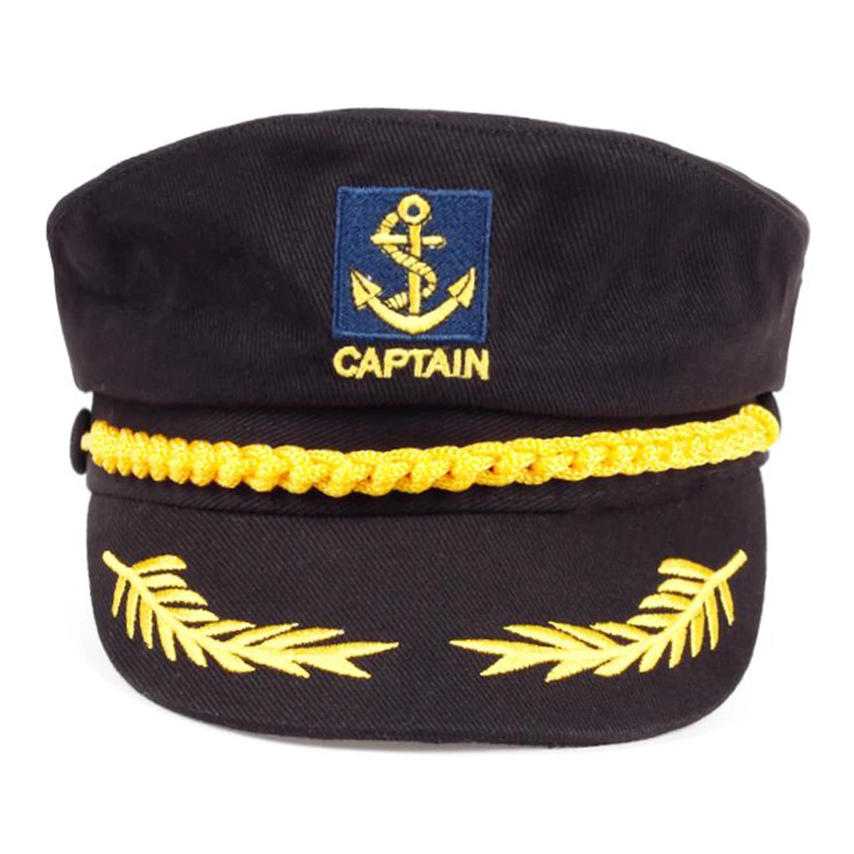 Captain Cap – Embroidered Fitted Hat