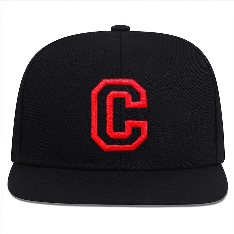 Chicago C – Embroidered Snapback Cap