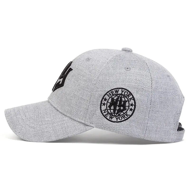 New York Embroidered Fitted Cap – Iconic City Style