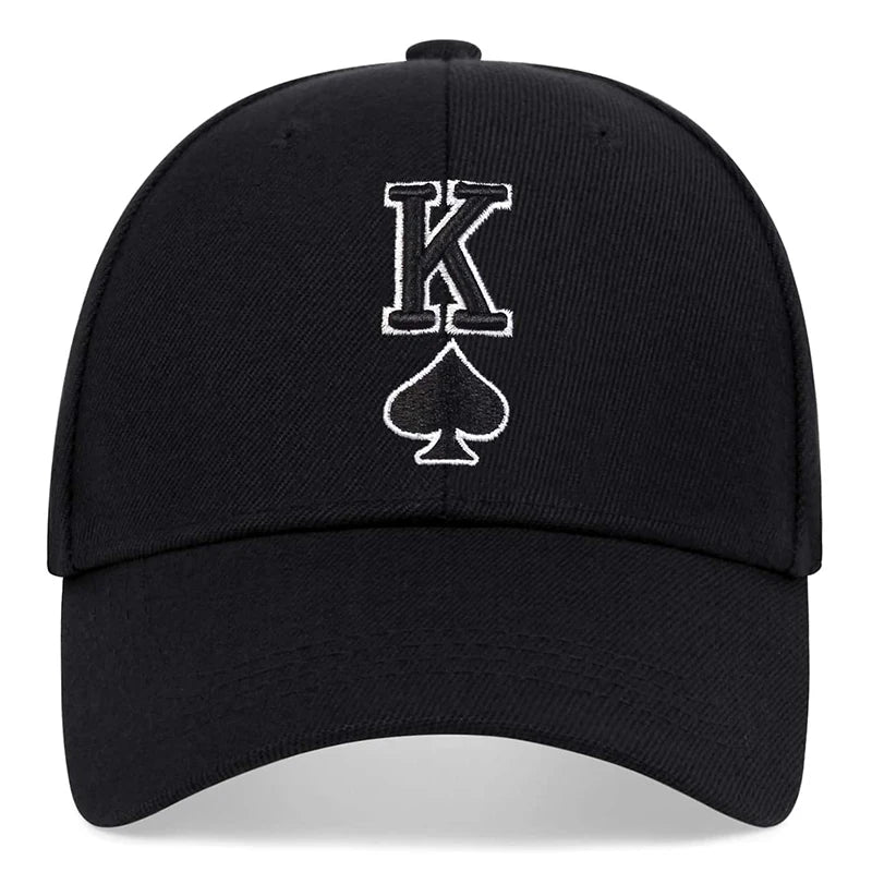 King of Spade – Embroidered Fitted Cap