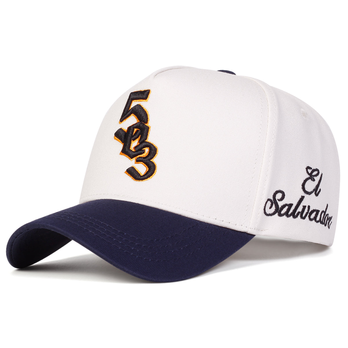 503 El Salvador- Embroidered Fitted cap