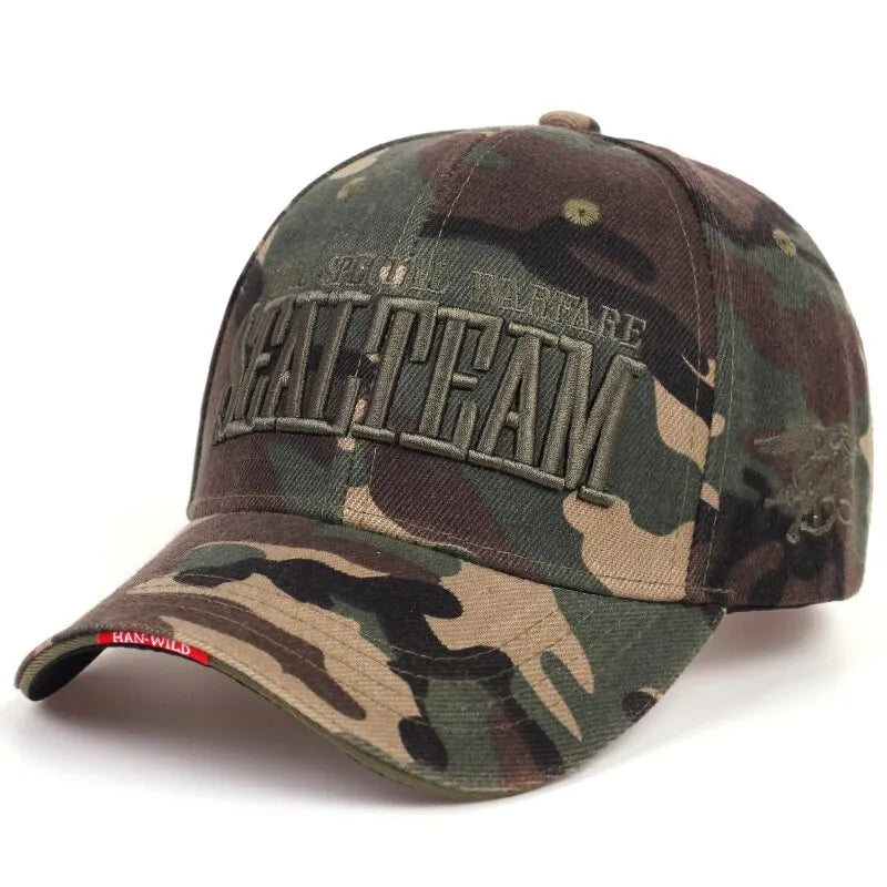 Seal Team – Embroidered Fitted Cap