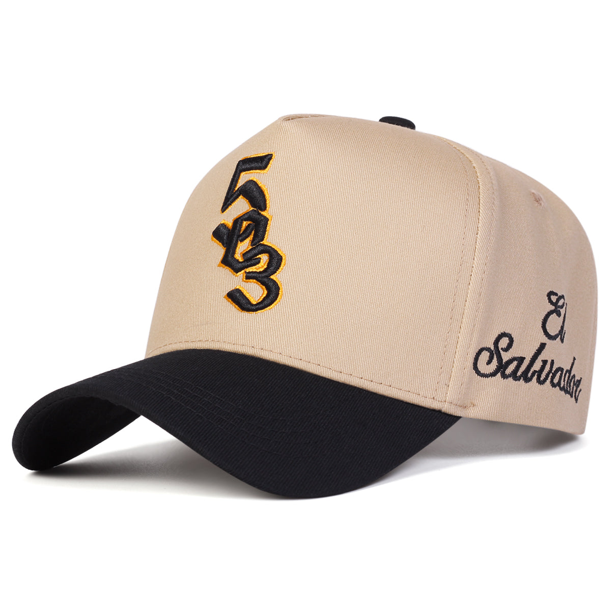 503 El Salvador- Embroidered Fitted cap