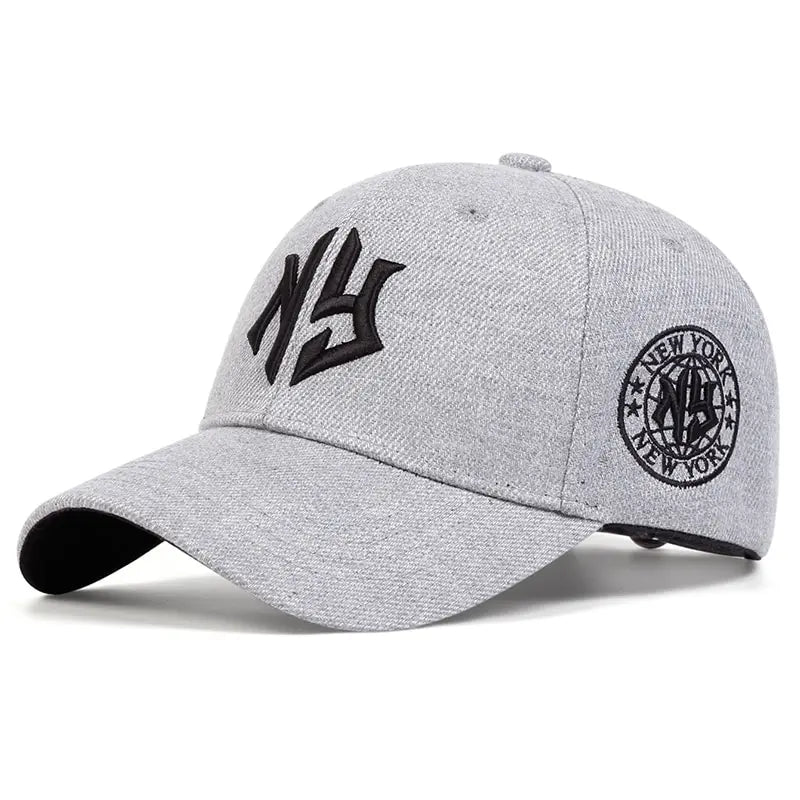 New York Embroidered Fitted Cap – Iconic City Style