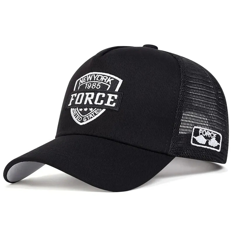 New York Force – Embroidered Fitted Cap