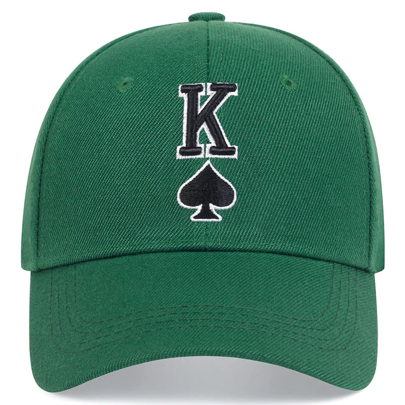 King of Spade – Embroidered Fitted Cap