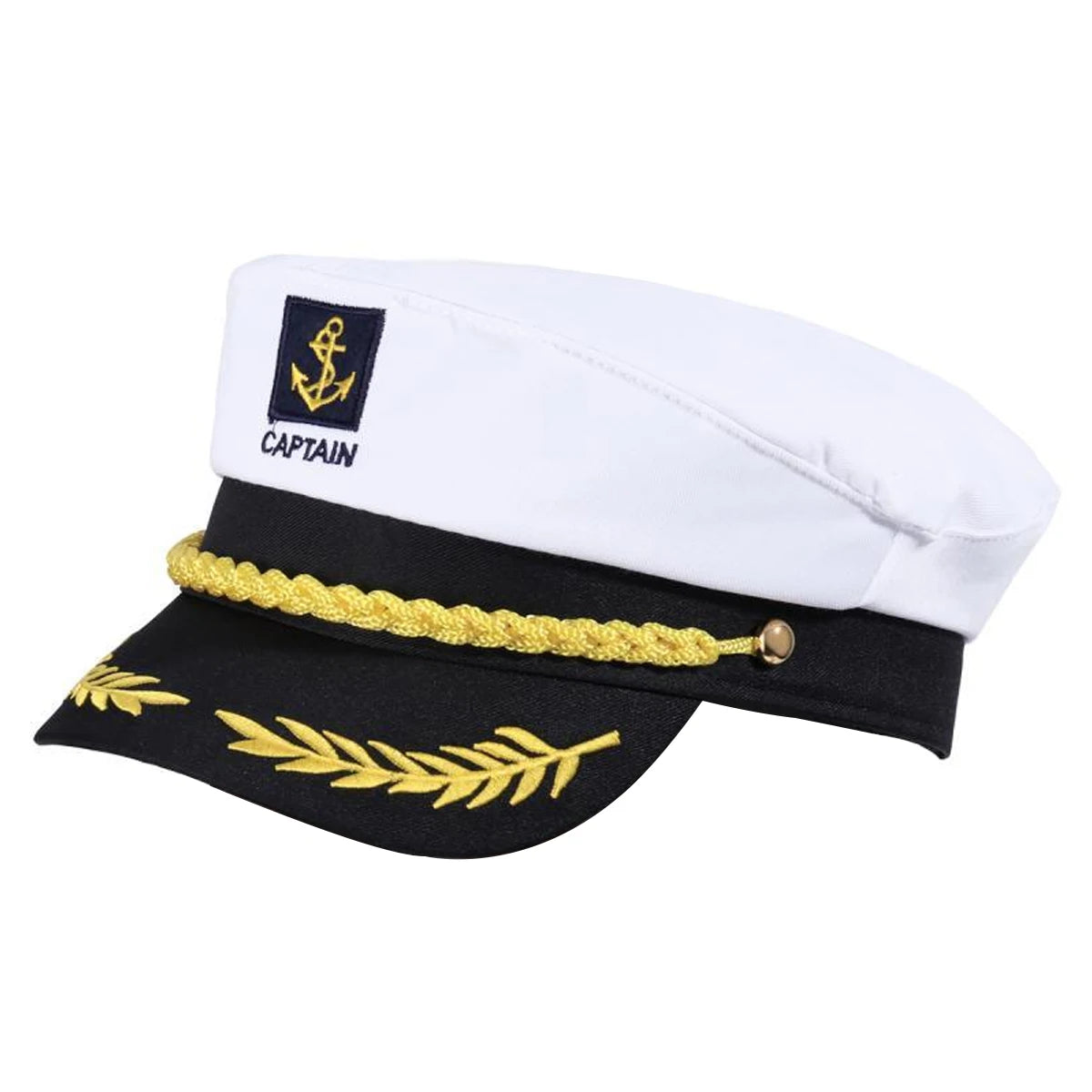 Captain Cap – Embroidered Fitted Hat