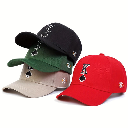 King of Spade – Embroidered Fitted Cap