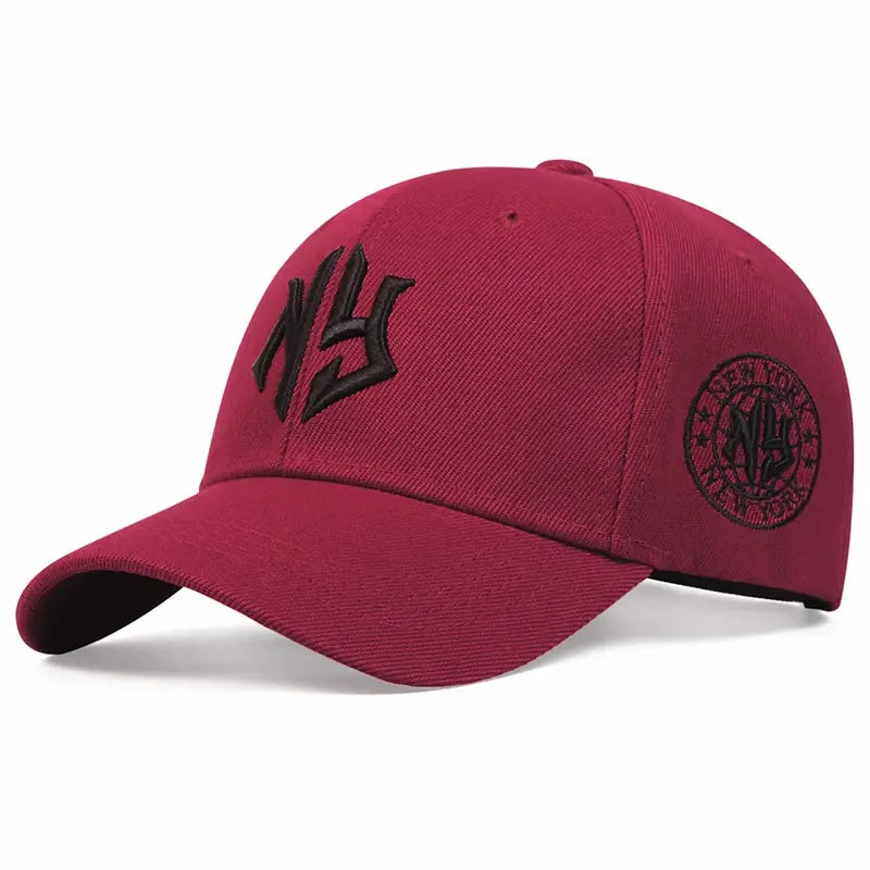 New York Embroidered Fitted Cap – Iconic City Style