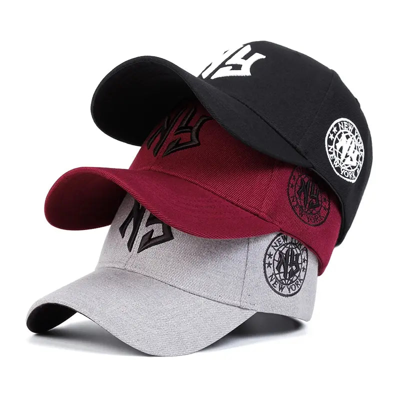 New York Embroidered Fitted Cap – Iconic City Style