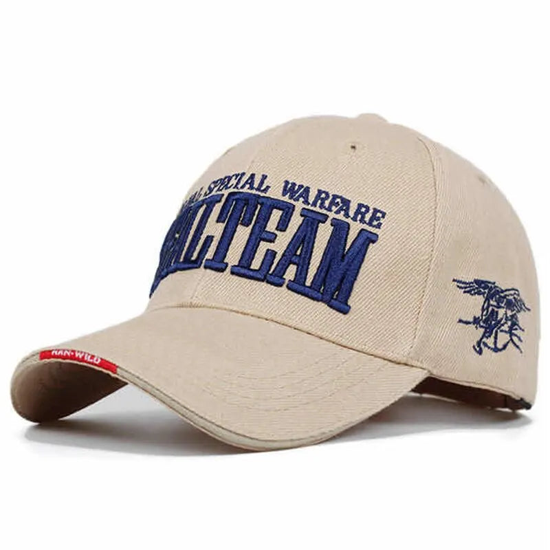 Seal Team – Embroidered Fitted Cap